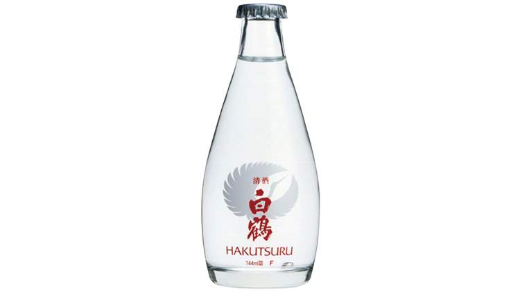 Cold sake selected HAKUTSURU