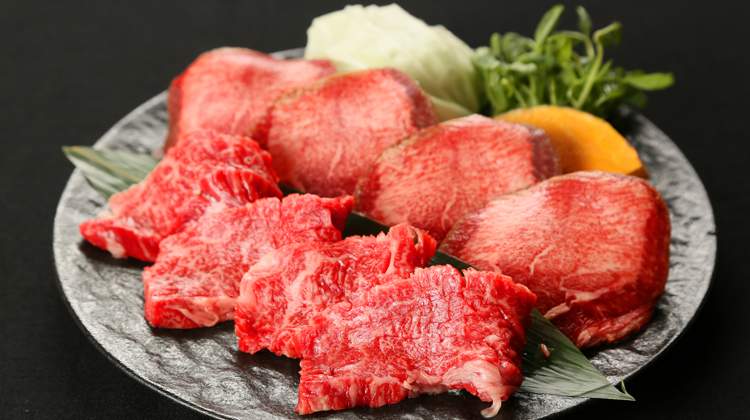 Douraku Set meal Short Rib&Beef Tongue
