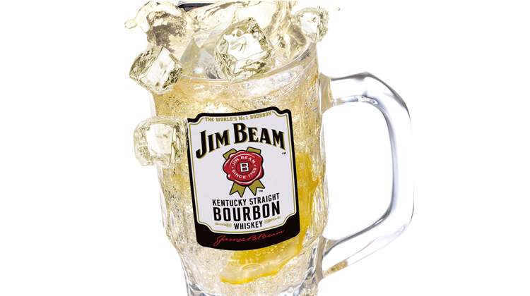 Whiskey & Soda -JIM BEAM-