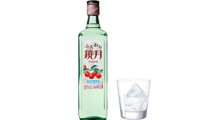 日本的烧酒( 西印度櫻桃味) -KYOUGETSU ACEROLA-