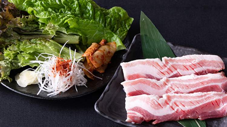 《平日限量》韓式豬烤五花肉午餐套餐
