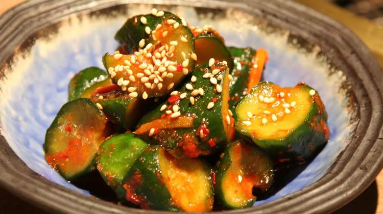 Cucumber Kim chi
