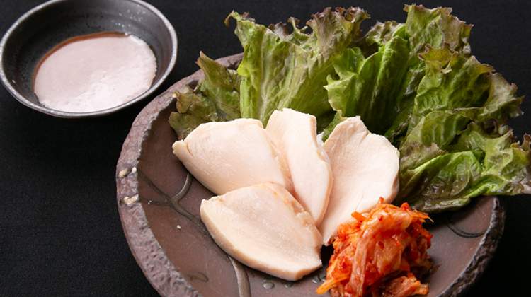 韩国料理 蒸鸡肉