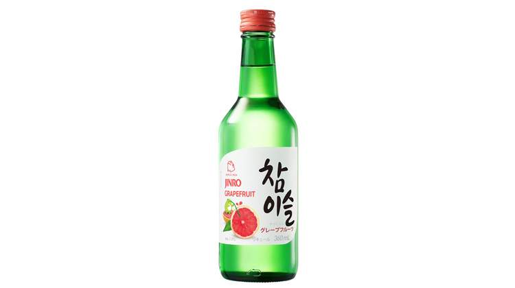 韩国烧酒Chamisul(葡萄柚)