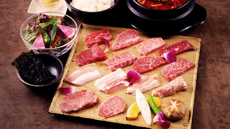 14種燒肉午餐拼盤