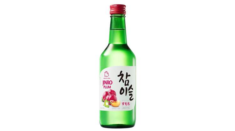 韩国烧酒Chamisul(李子)
