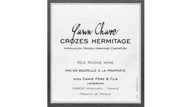 Crozes-Hermitage Yann Chave