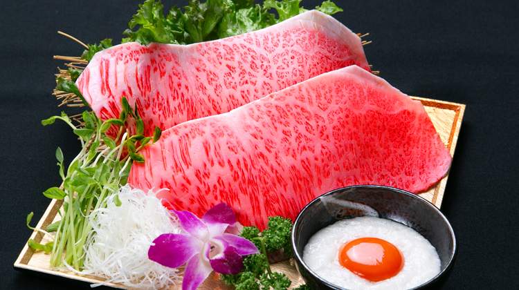 【Omi beef】sirloin yakisuki（Meat100g）