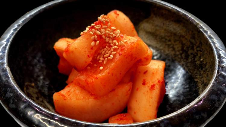 韩式辣日本白蘿蔔