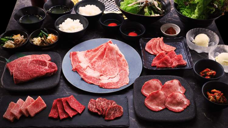 Luxury Yakiniku Plan with Wagyu Tenderloin