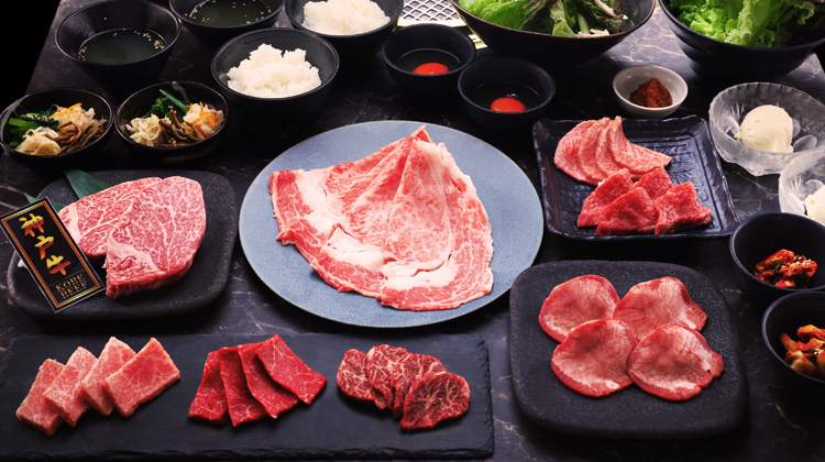 Luxury Yakiniku Plan with Kobe Beef Chateaubriand