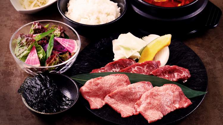 特選ハラミと特選牛タン定食