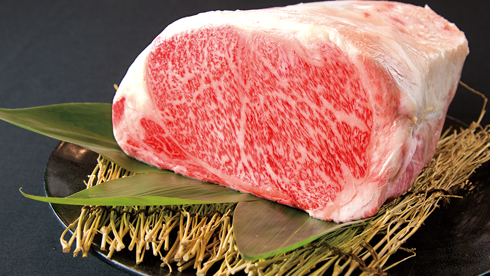 We purchase high-quality Kobe beef