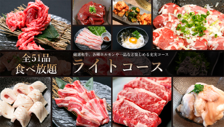 ライトコース(51品)120分